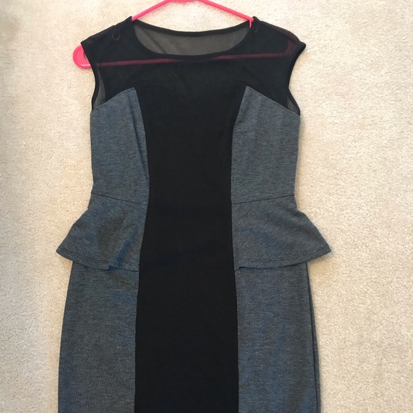 Dresses & Skirts - Black and gray dress